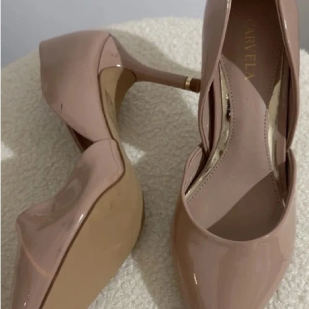 Chic Beige Heels for Women - Picture 3 of 4
